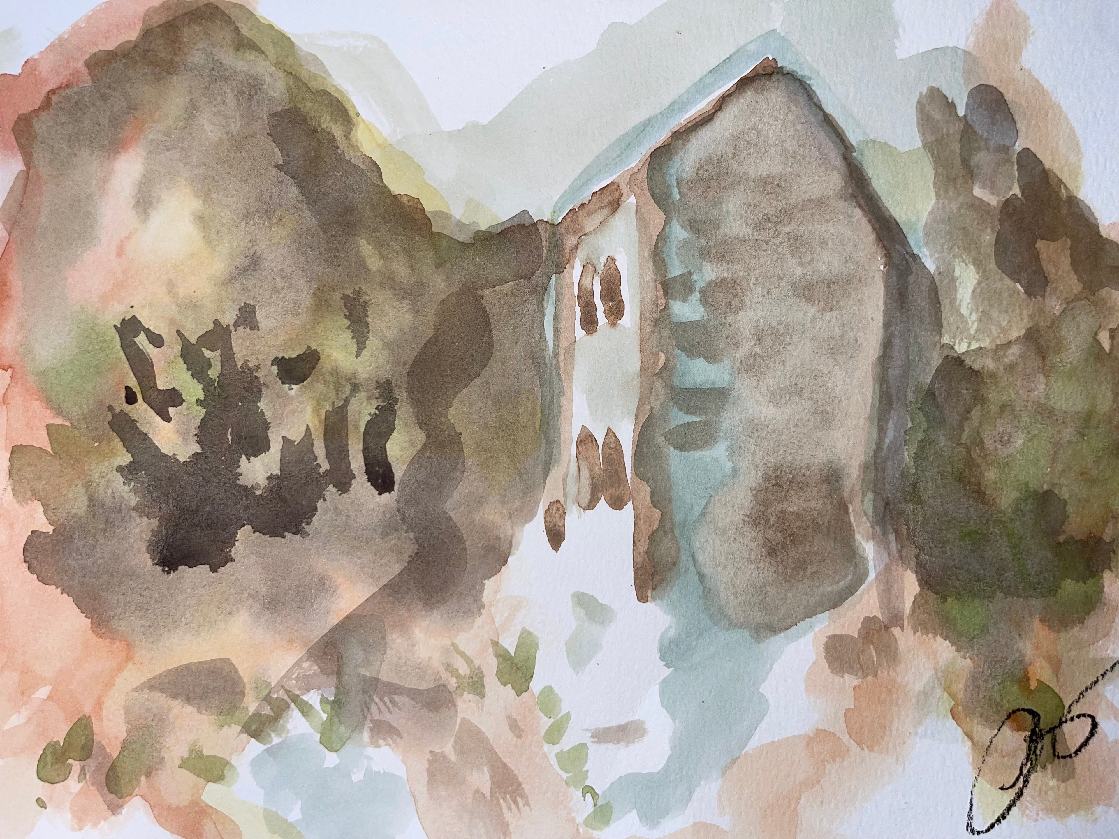 Villa in Watercolor